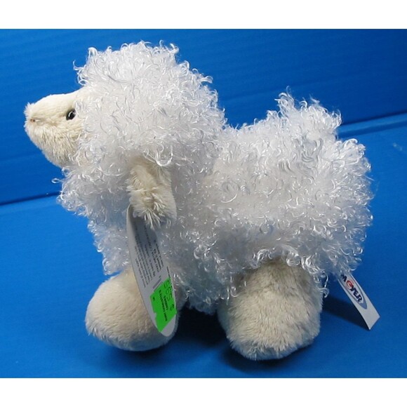 Mary Meyer Baby Sheep Lamb Curly Fur Small Plush Stuffed Animal Toy 6.5" w/Tag - Picture 3 of 10